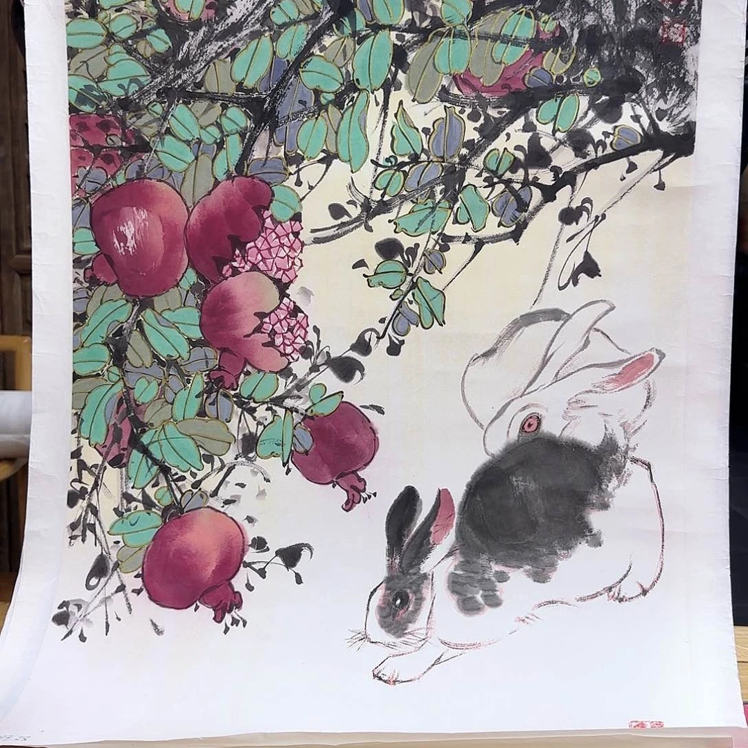 国画艺术品的作品