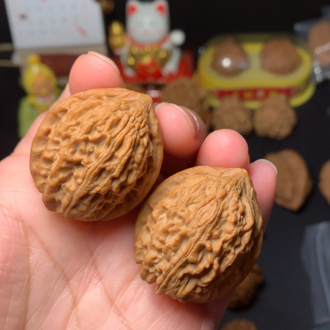 吊坠文玩核桃金牛34