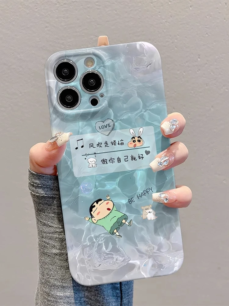 菲林软壳防摔听歌小新适用苹果16华为reno13小米15vivox200 1加