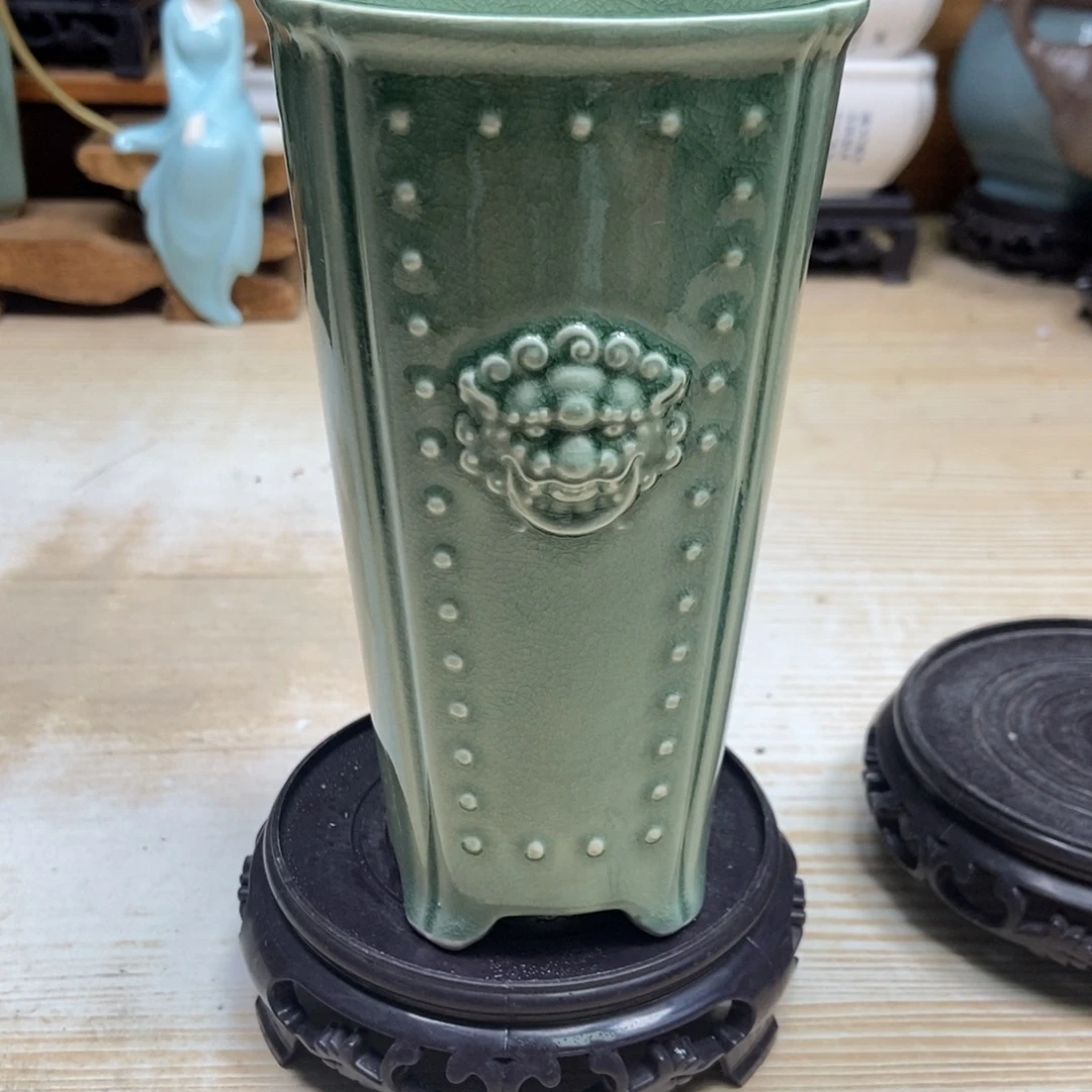 瓷片陶瓷花盆陶瓷艺术