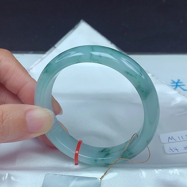 未镶嵌手镯翡翠54圈3270