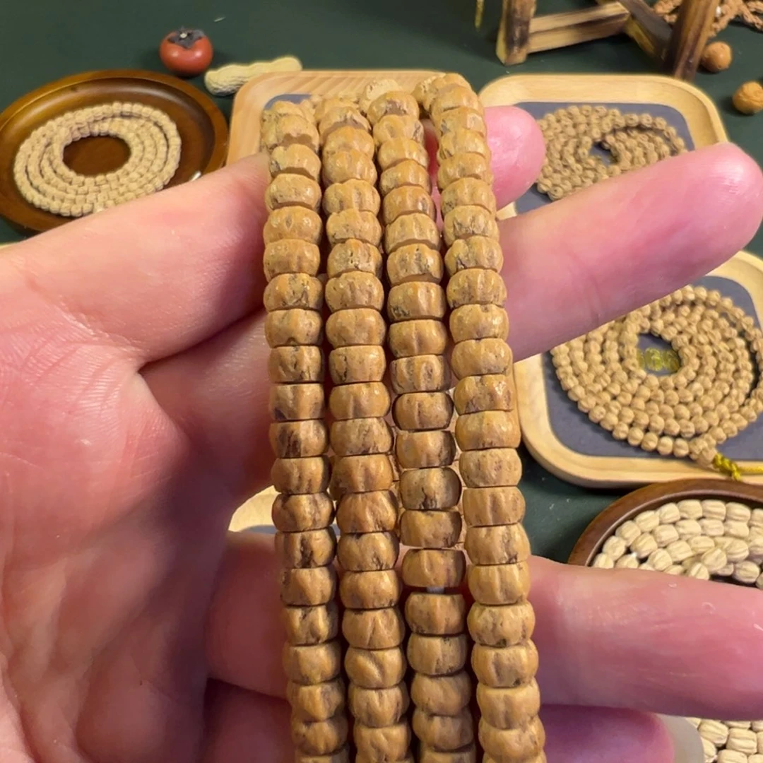 【闪购商品】柏香籽/百香籽吊坠热振薄切大药片4号