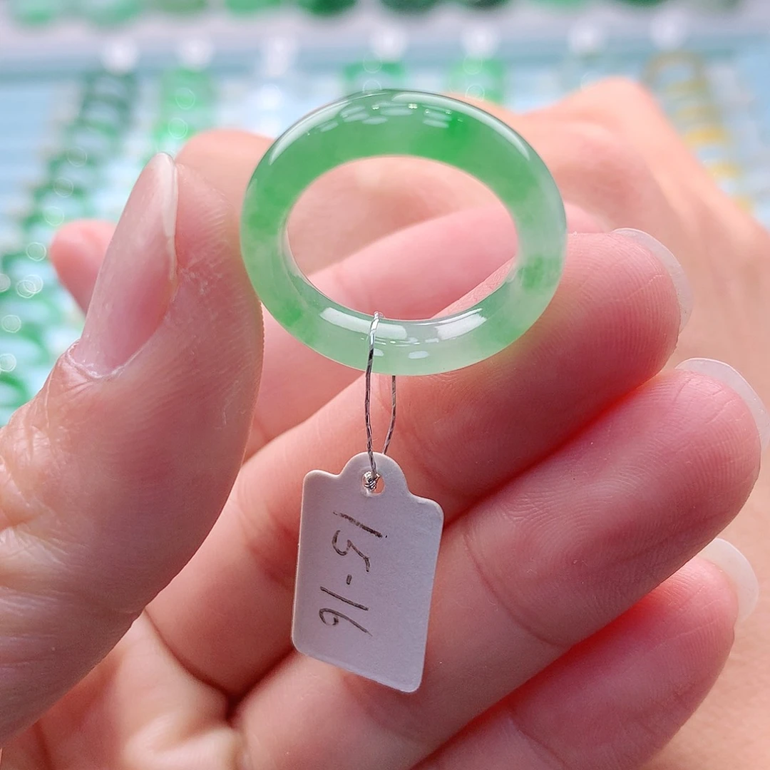 未镶嵌戒指翡翠A货缅甸翡翠