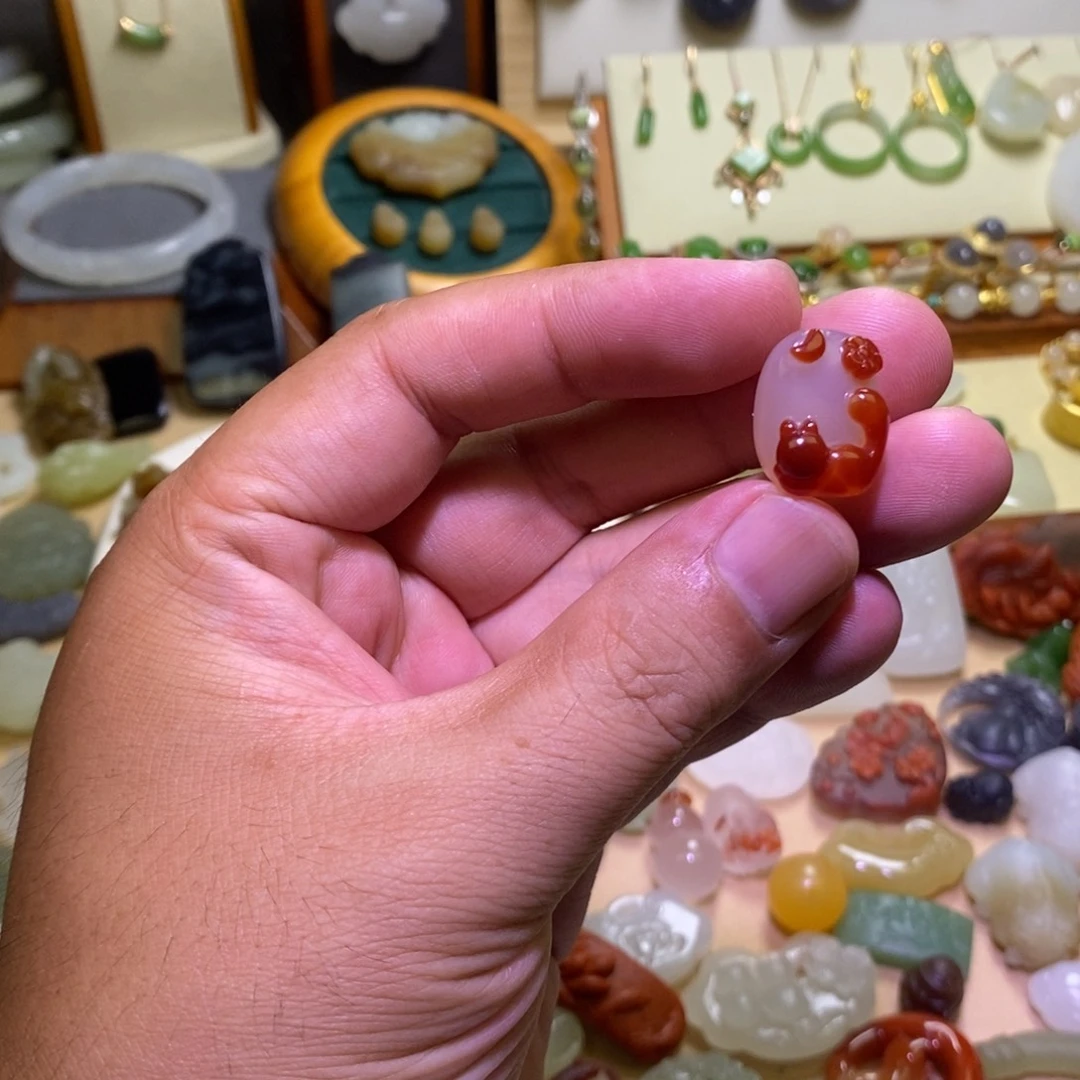 玛瑙/玉髓颈饰未镶嵌定制