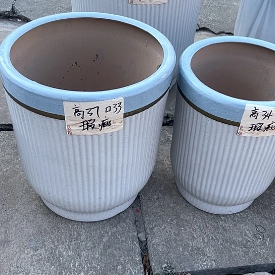 红陶陶瓷花盆默认瑕疵