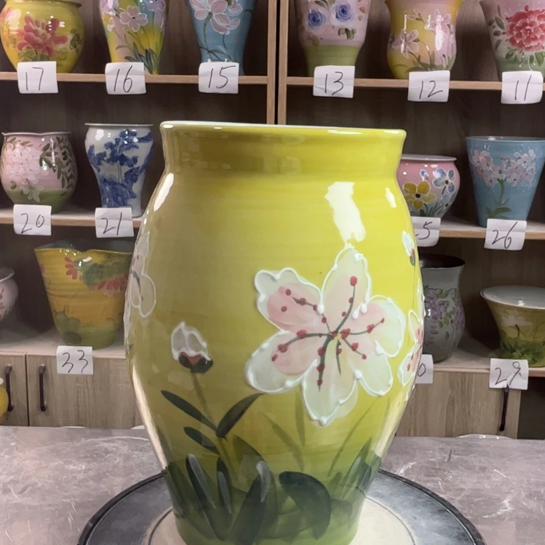 景德镇陶瓷花盆花盆