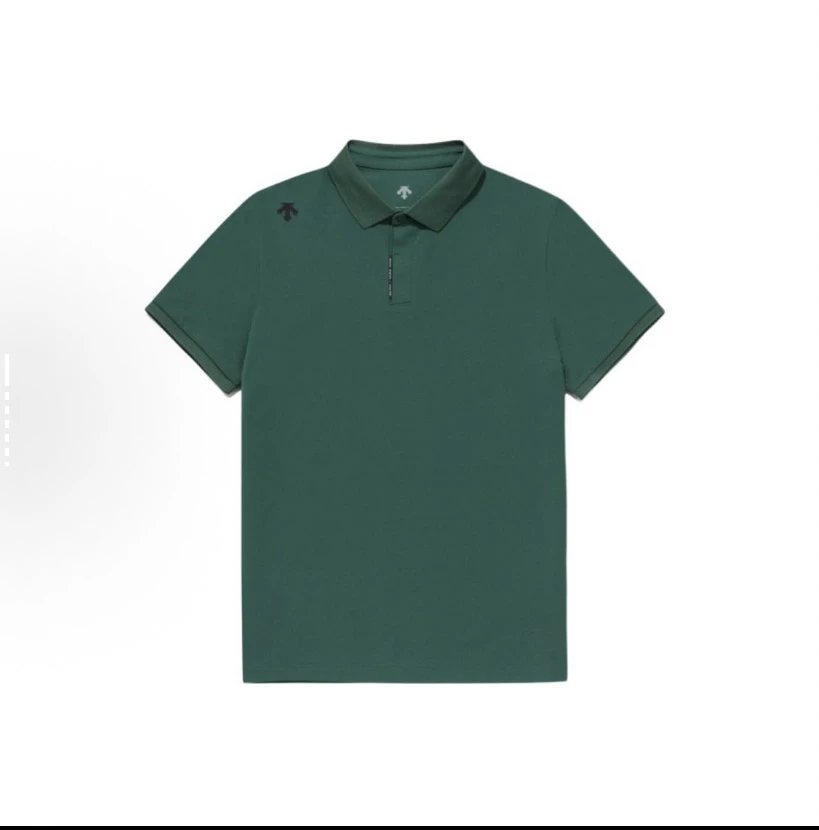 DESCENTE/迪桑特TOUGH系列 纯色徽标吸水速干T恤 男女同款