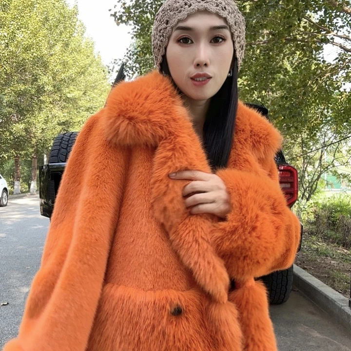 闪电购女款毛毛装9