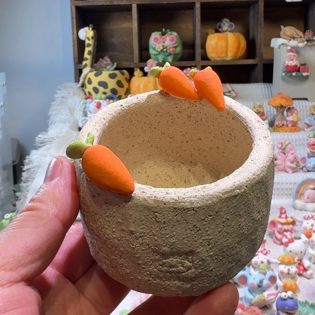 厂家直销手工花盆摆件