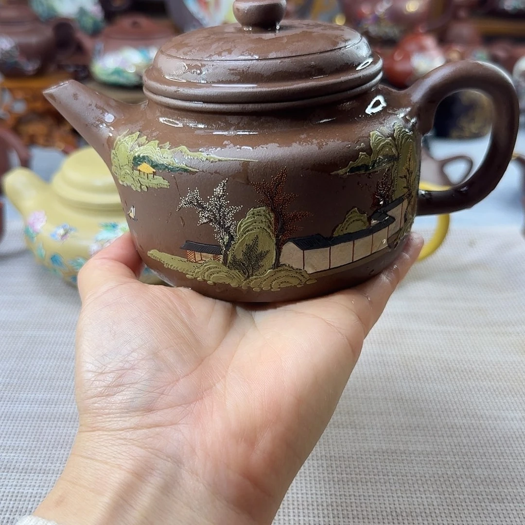 平***子茶壶紫砂2345778899