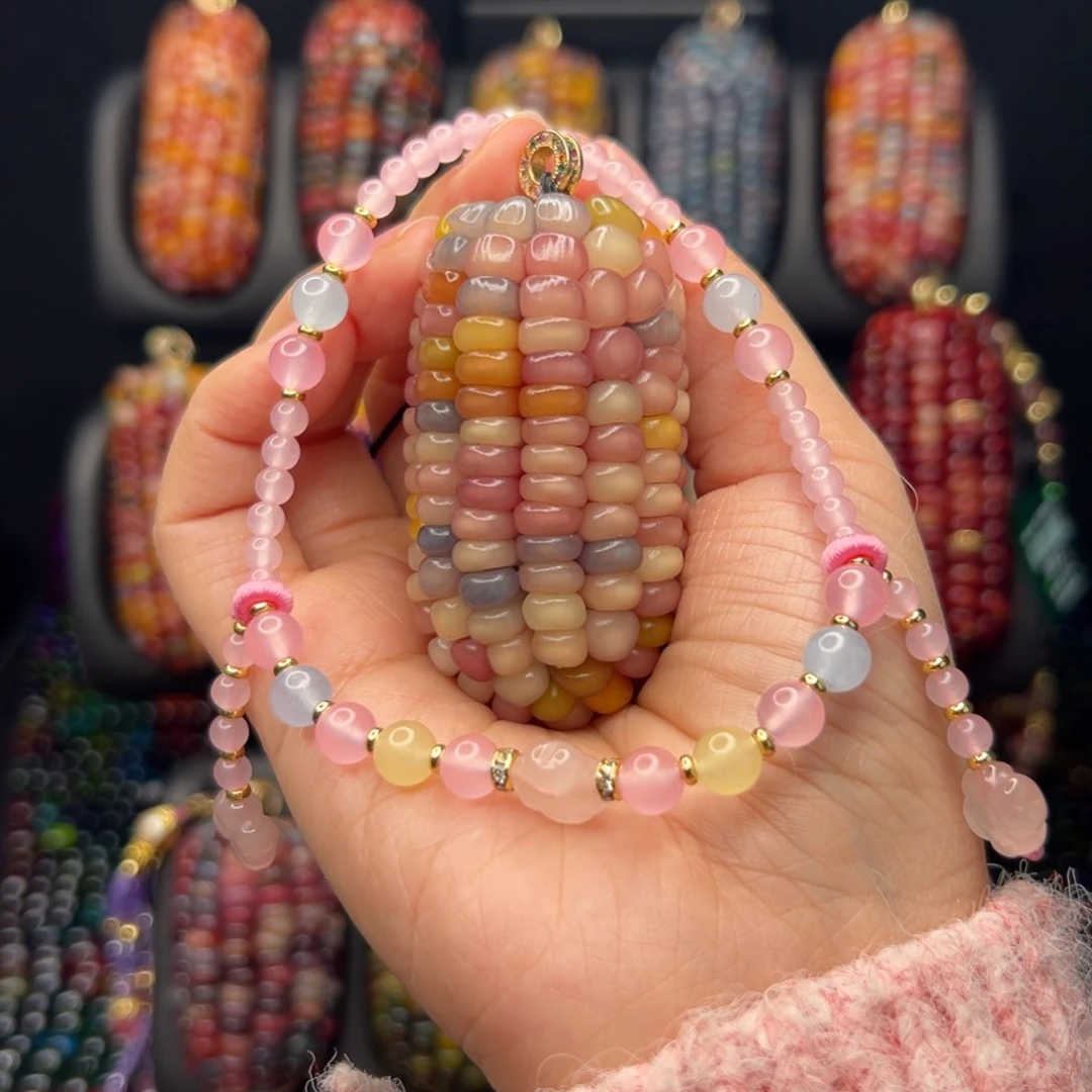 无非金属4号文玩玉米，一物一拍