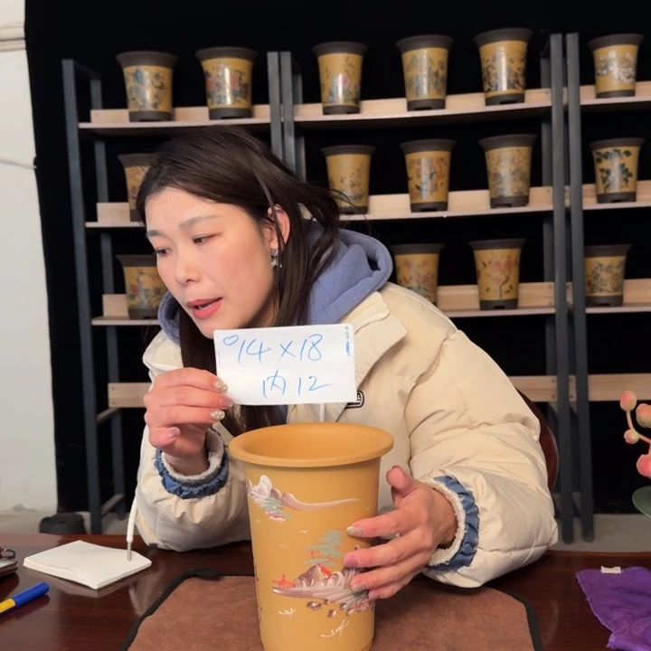 紫砂花盆紫砂花盆精品花盆