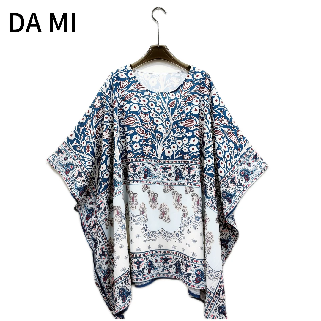 【大蜜】5624#夏季新款女装独特设计斗篷裙展现气质高级高端女神范