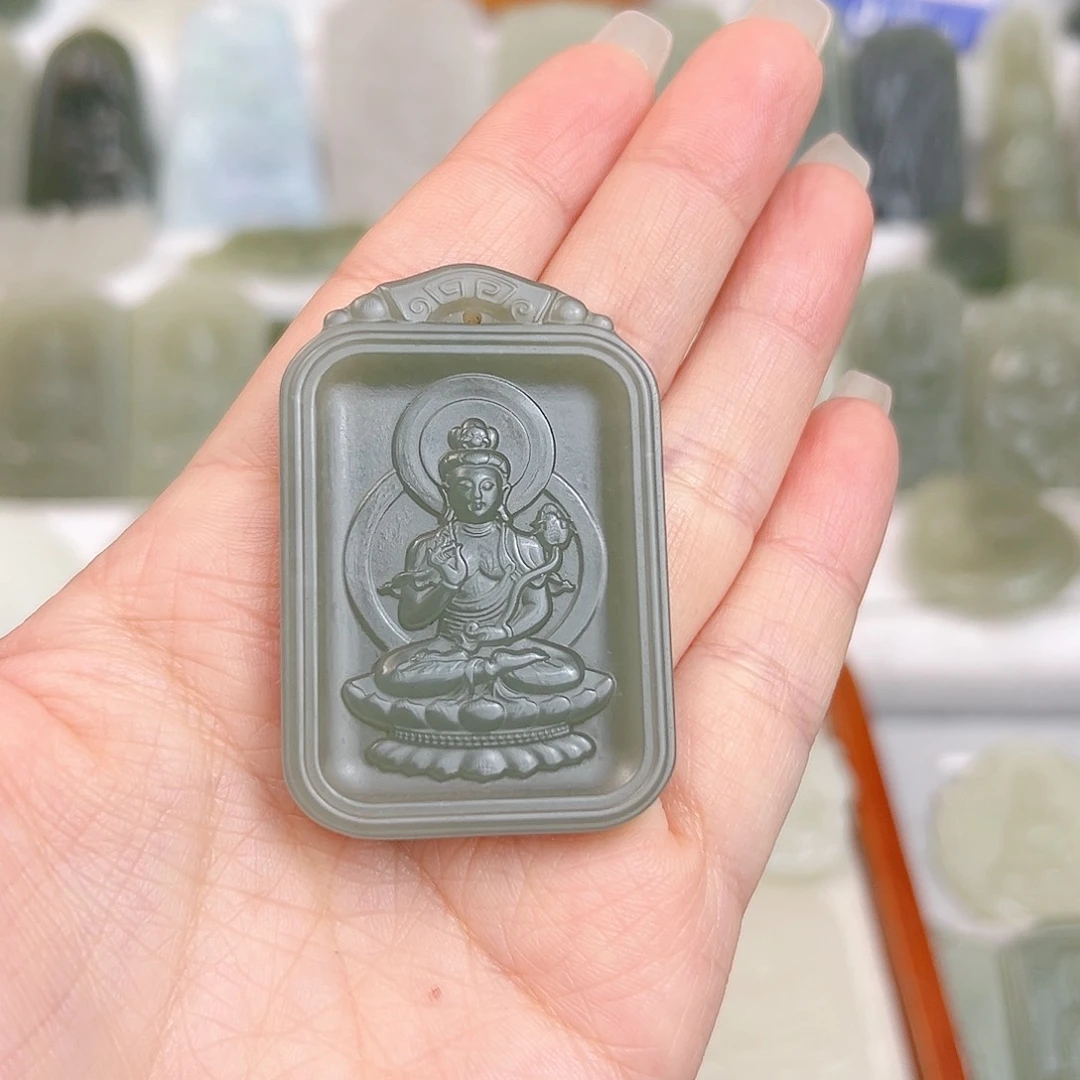 颈饰未镶嵌和田玉菲*贝