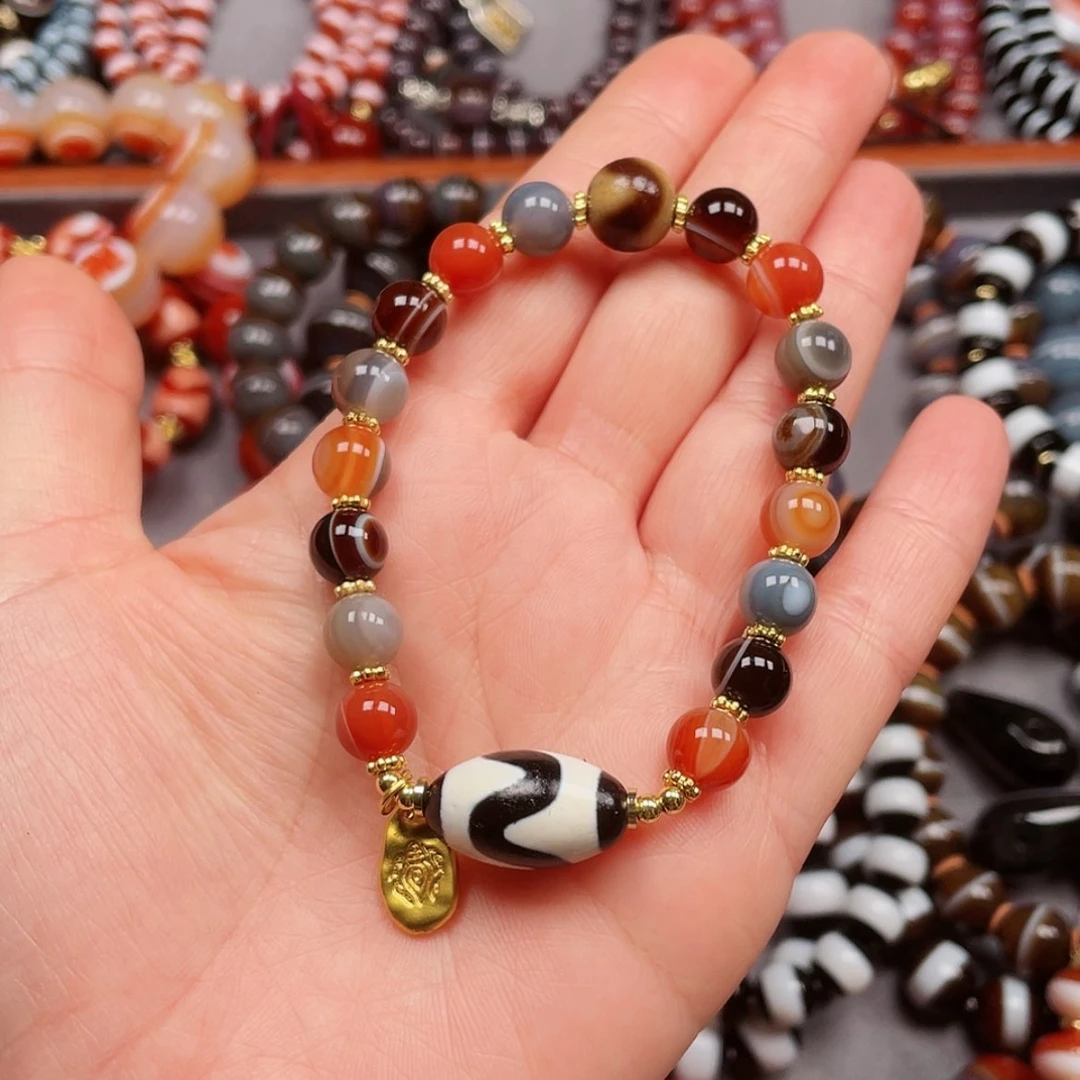 【闪购商品】合金玛瑙/玉髓珠宝半成品