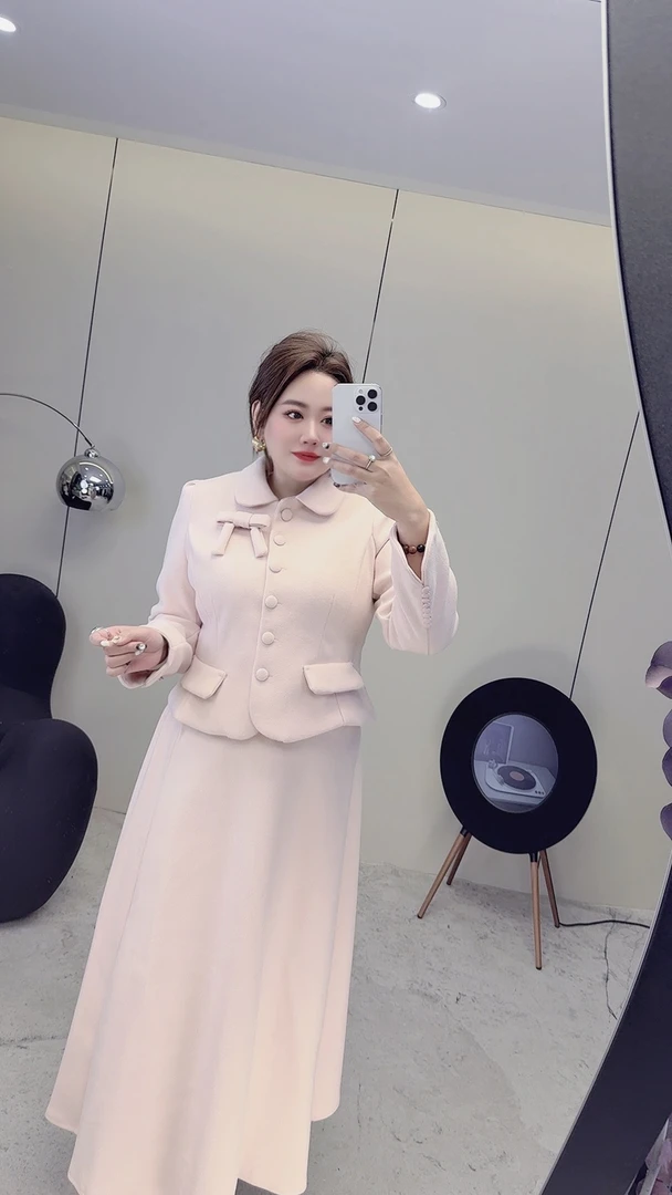 小钰胖仙【艺术系学妹】冬日大码套装