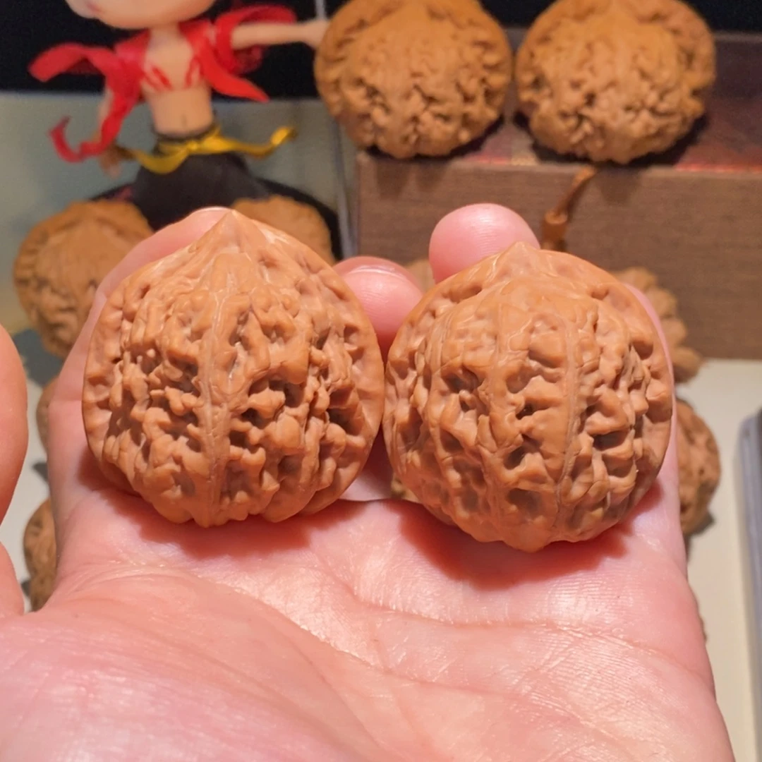 三***郎把件文玩核桃凤凰台0355