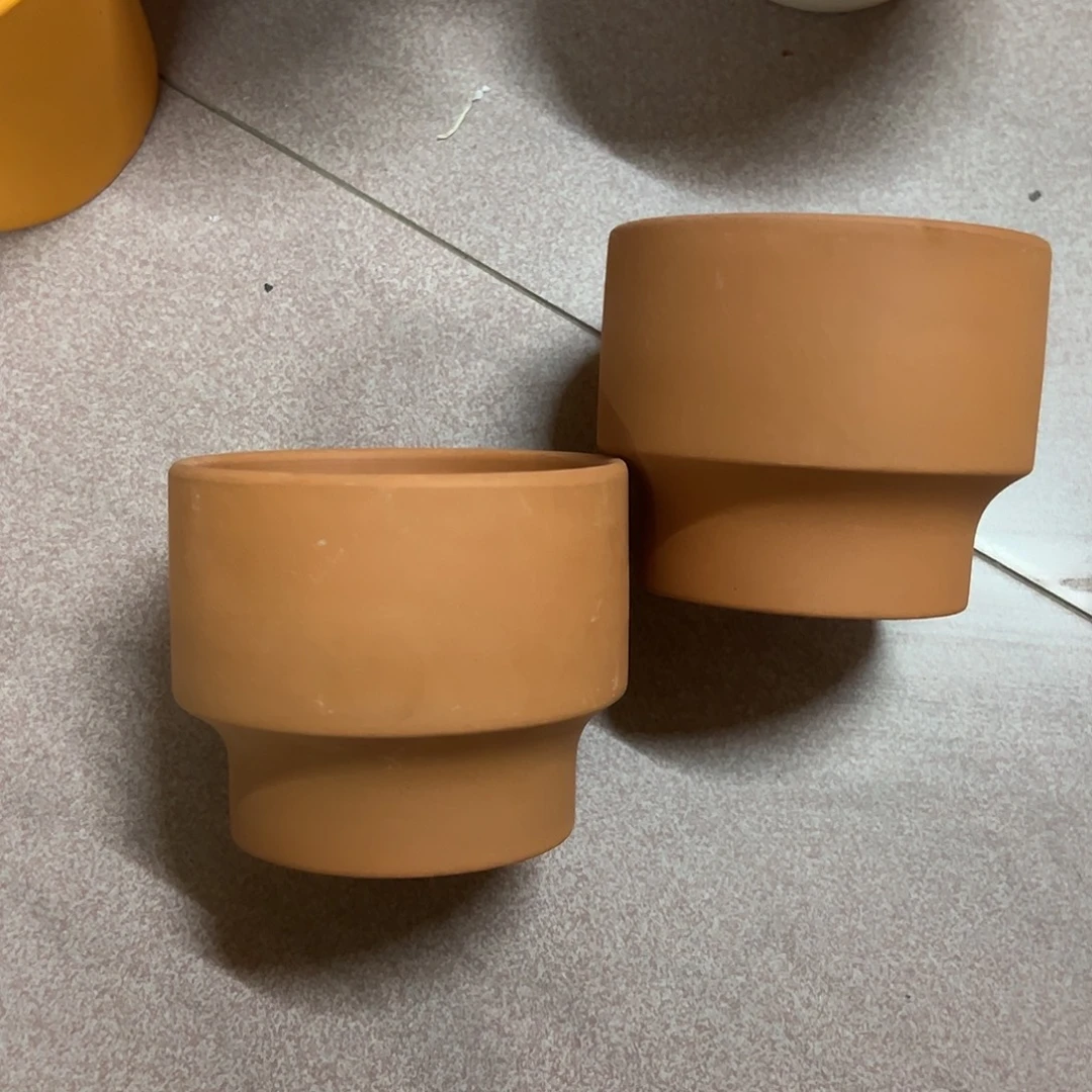 迷你酒杯盆12口10高2个【微瑕】