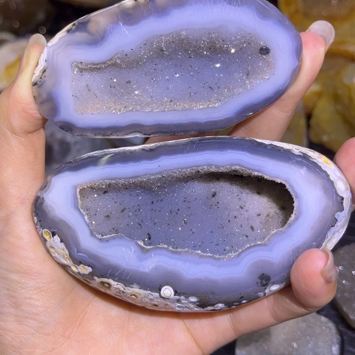 水晶发饰未镶嵌蓝软啵啵