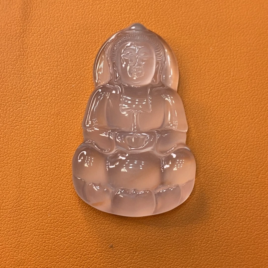 石英质玉未镶嵌吊坠