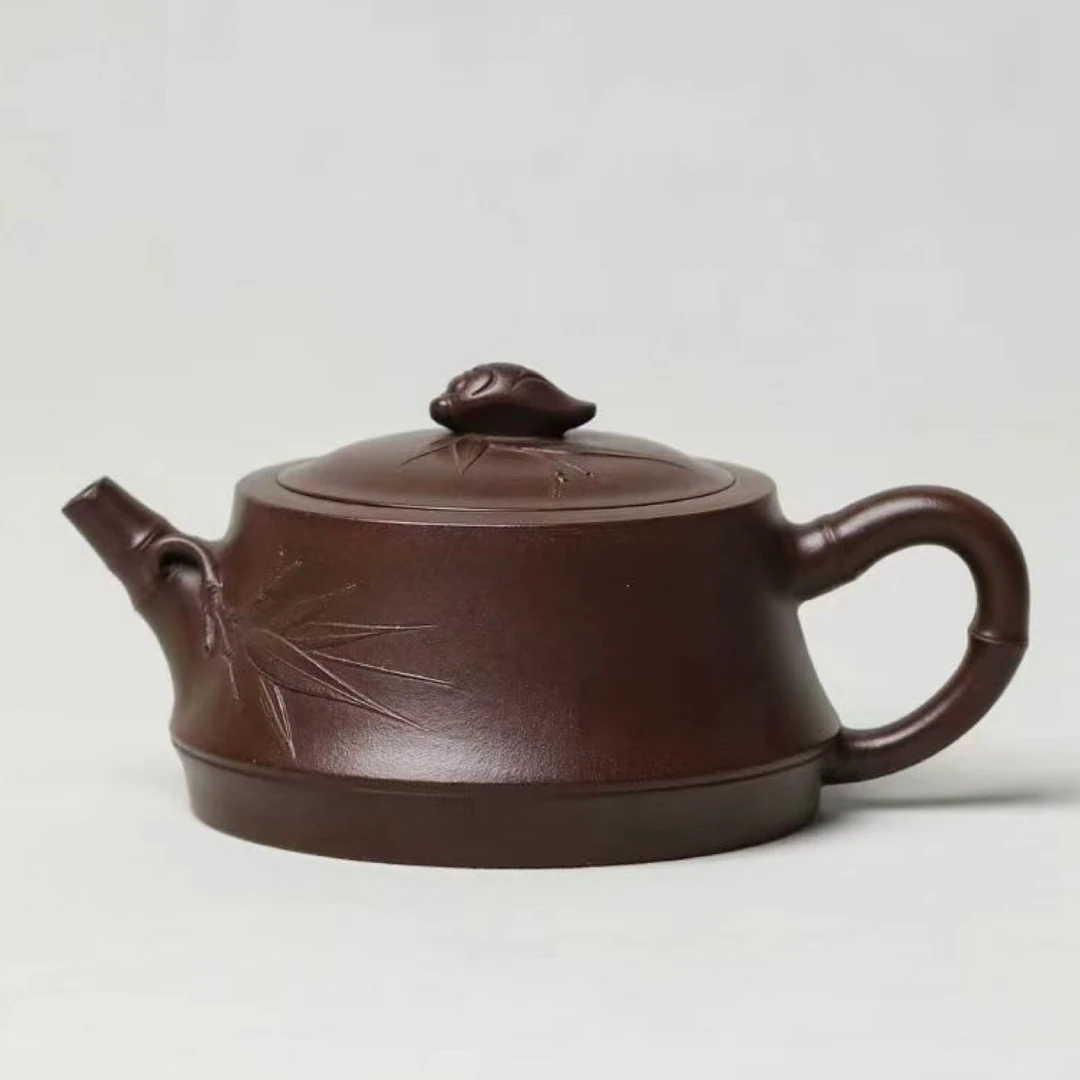 龙德堂 吴水勤全手工 老紫泥 蝉竹