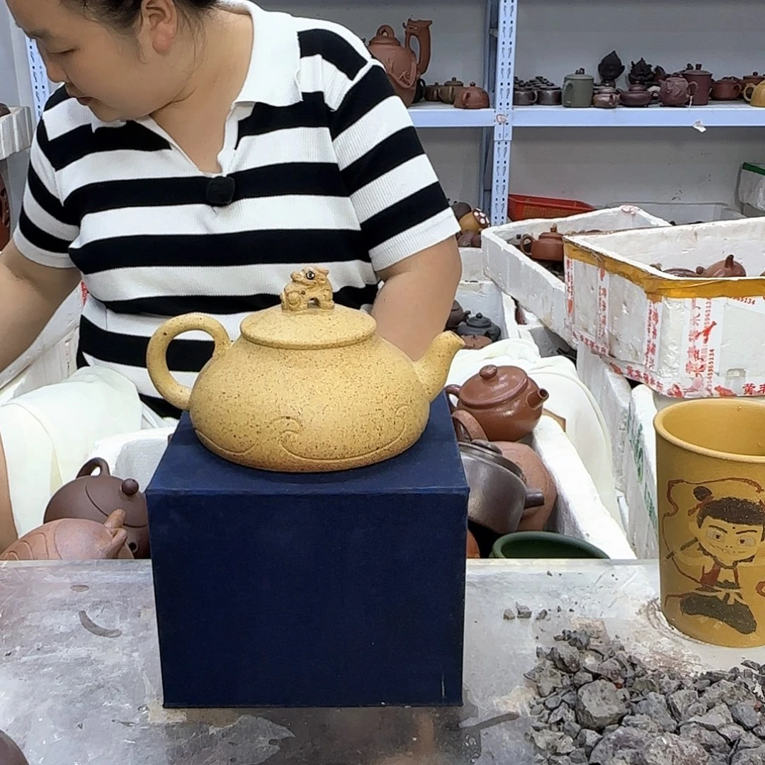 紫砂茶壶宜兴紫砂壶瑕疵处理