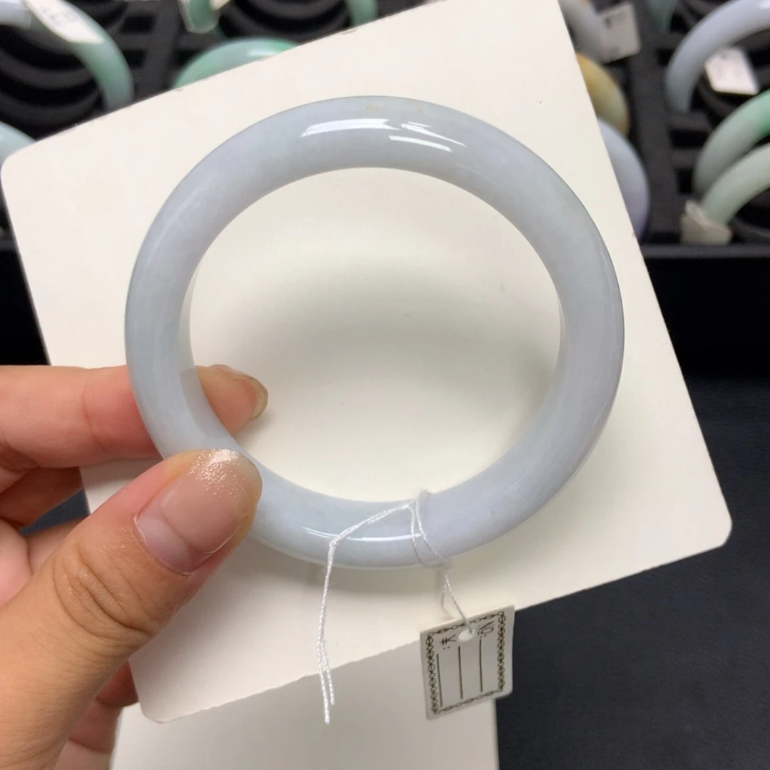 翡翠手镯未镶嵌6号48小时鉴赏期