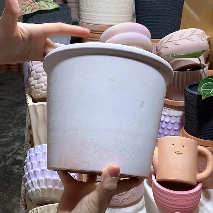 20×16 素圆加厚花盆  雾化