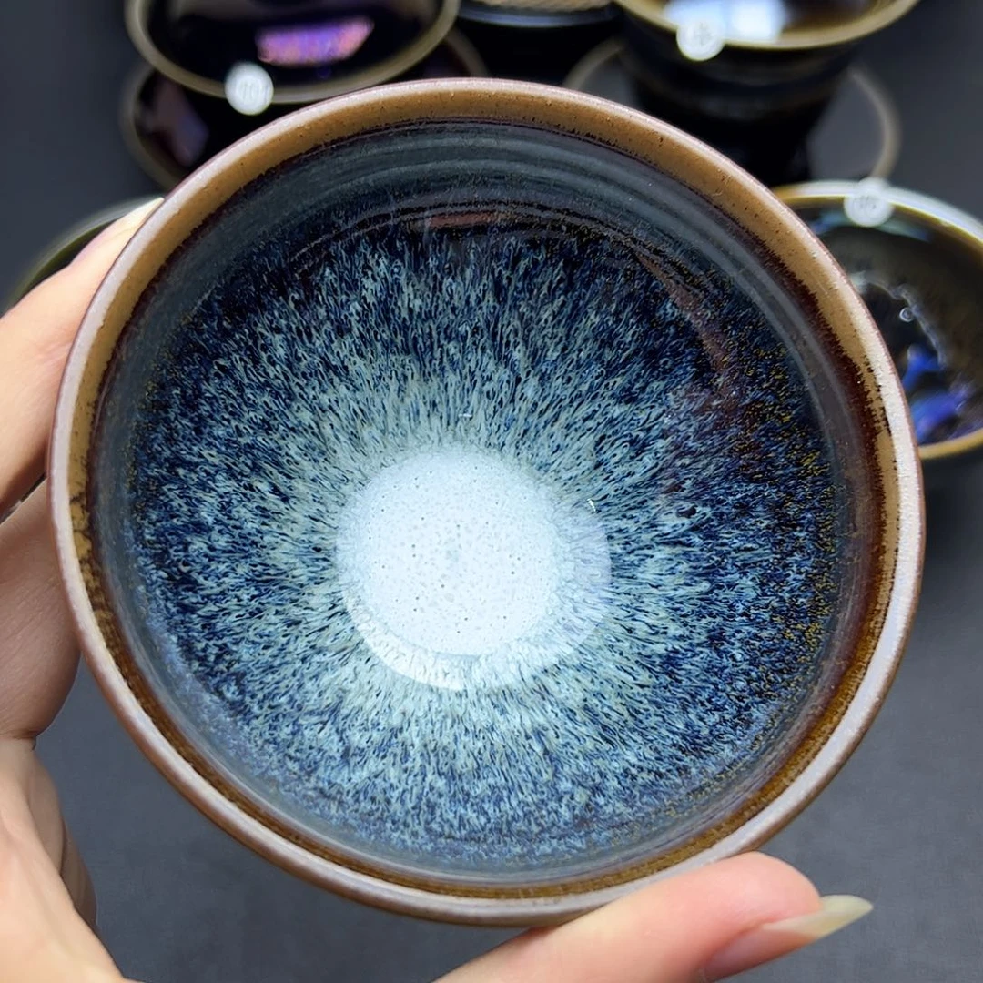 茶盏建窑建盏主人杯