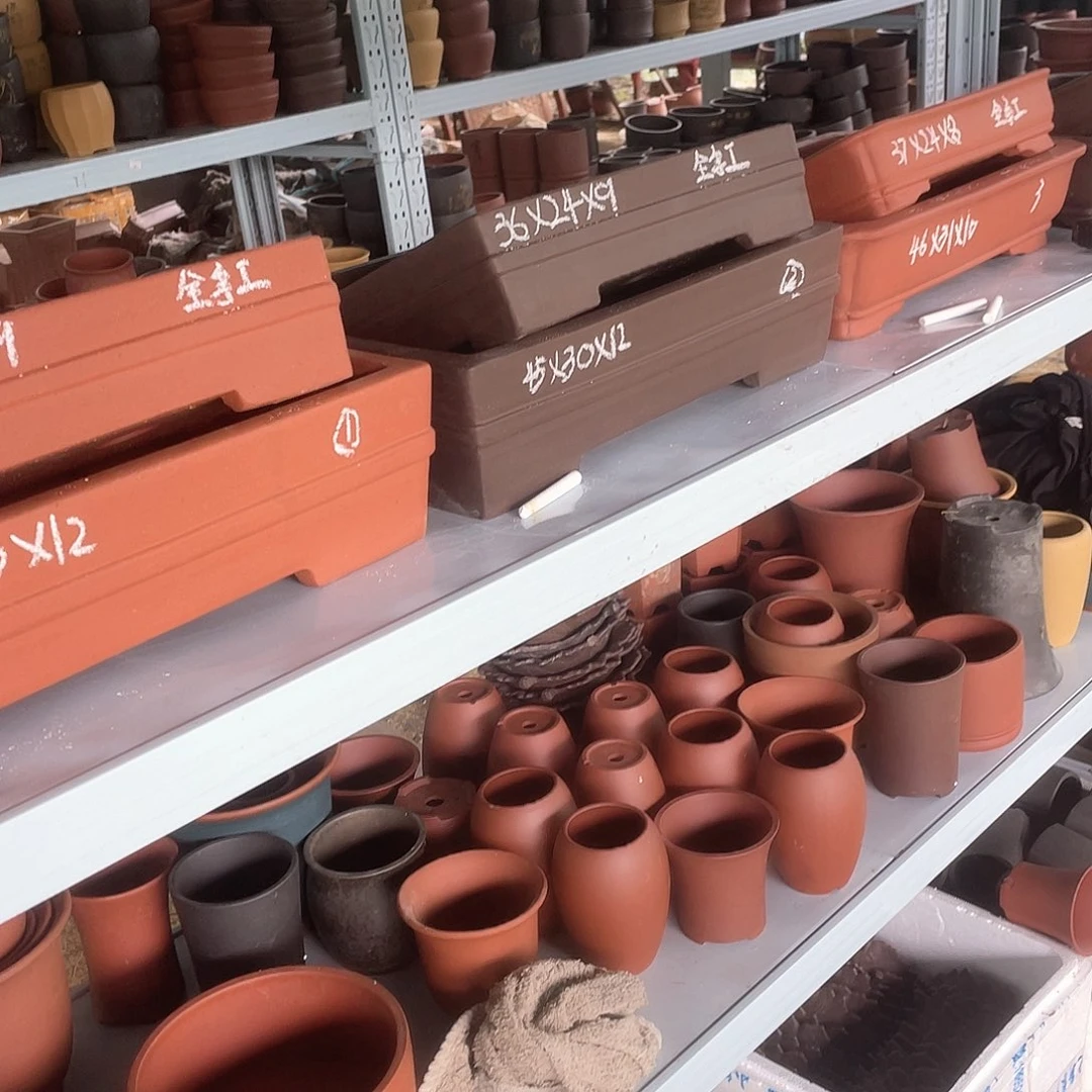 手工紫砂两组共四只