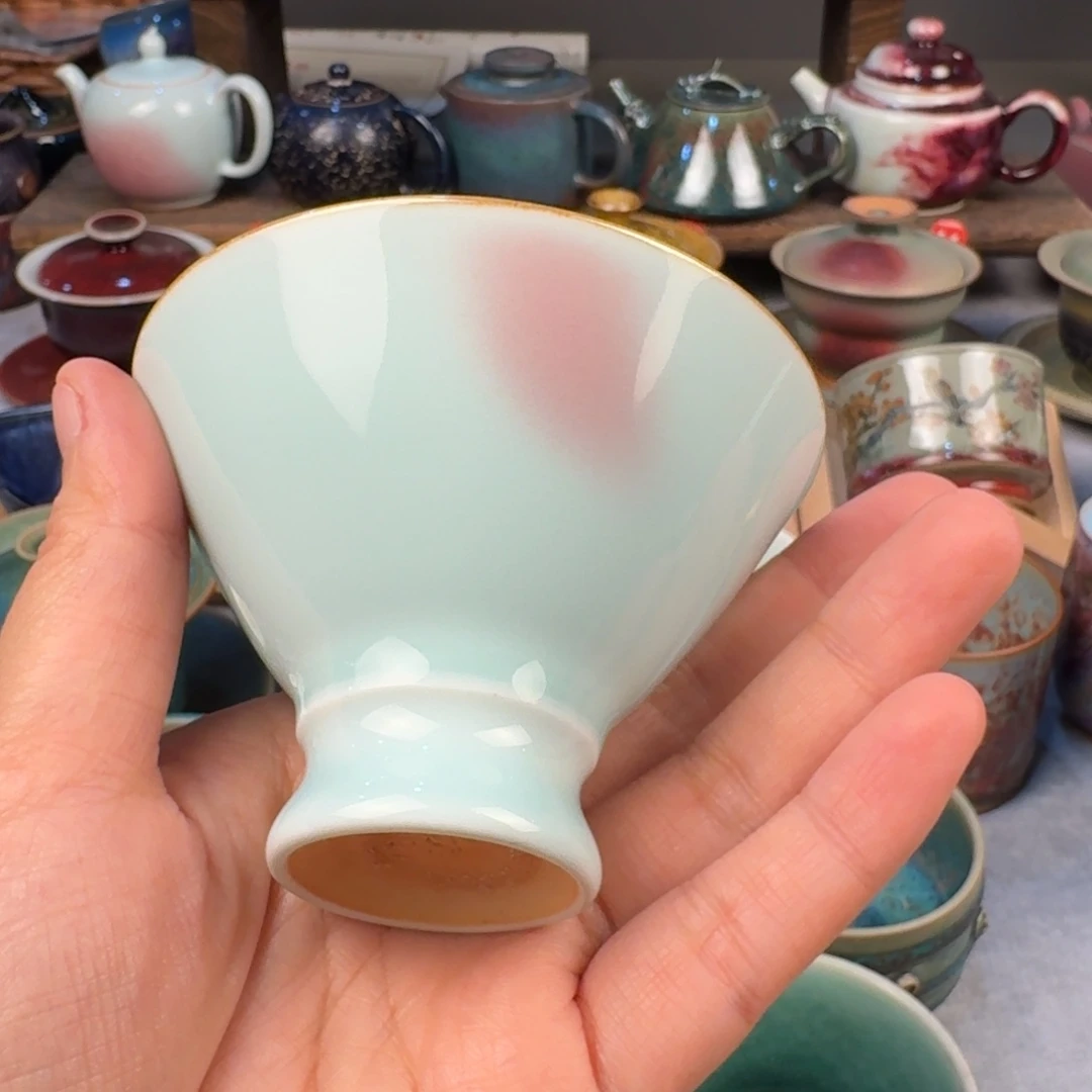 瓷片钧瓷单杯钧瓷单杯钧瓷单杯