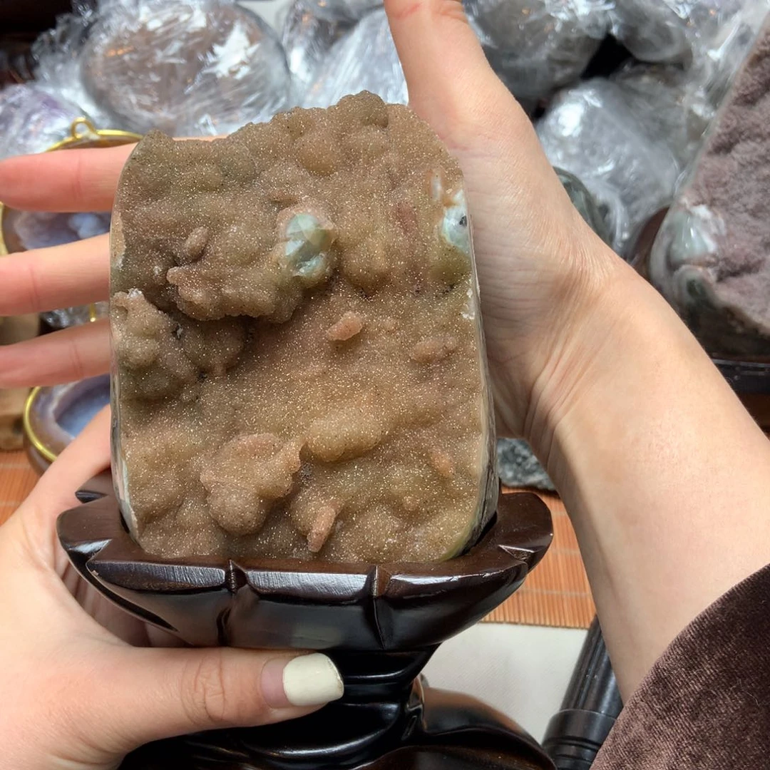 【闪购商品】水晶大型摆件（非配饰）未镶嵌微瑕