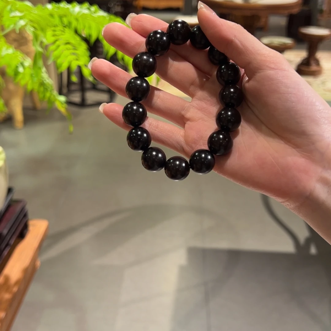 成套家具乌木类紫光檀手串