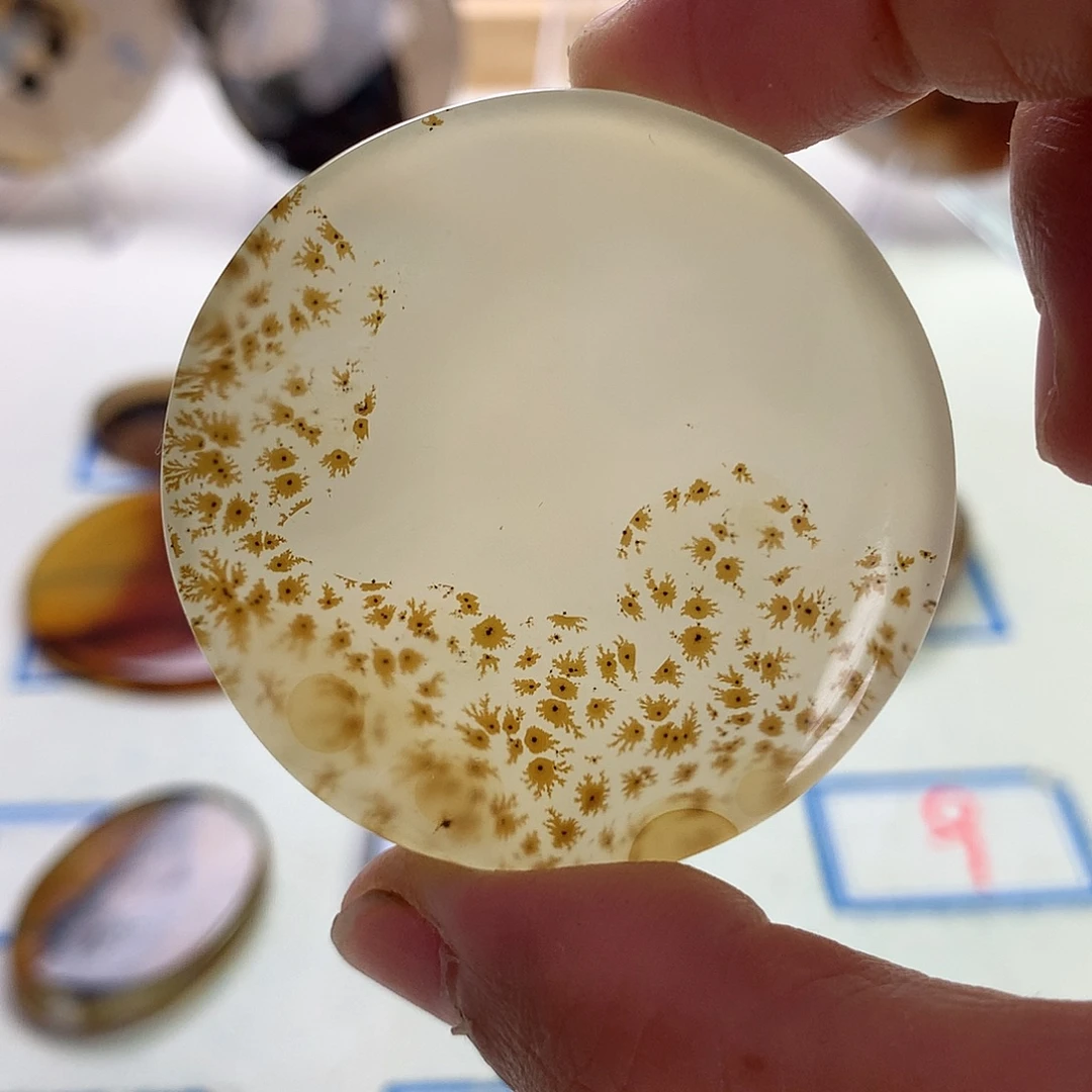 未镶嵌玛瑙/玉髓珠宝半成品