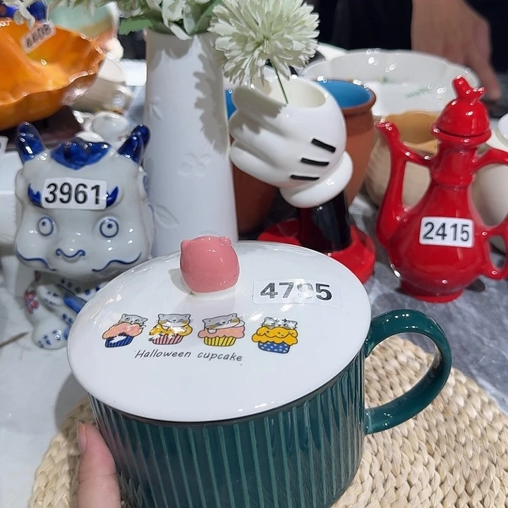 瓷片微瑕陶瓷介意慎拍4795