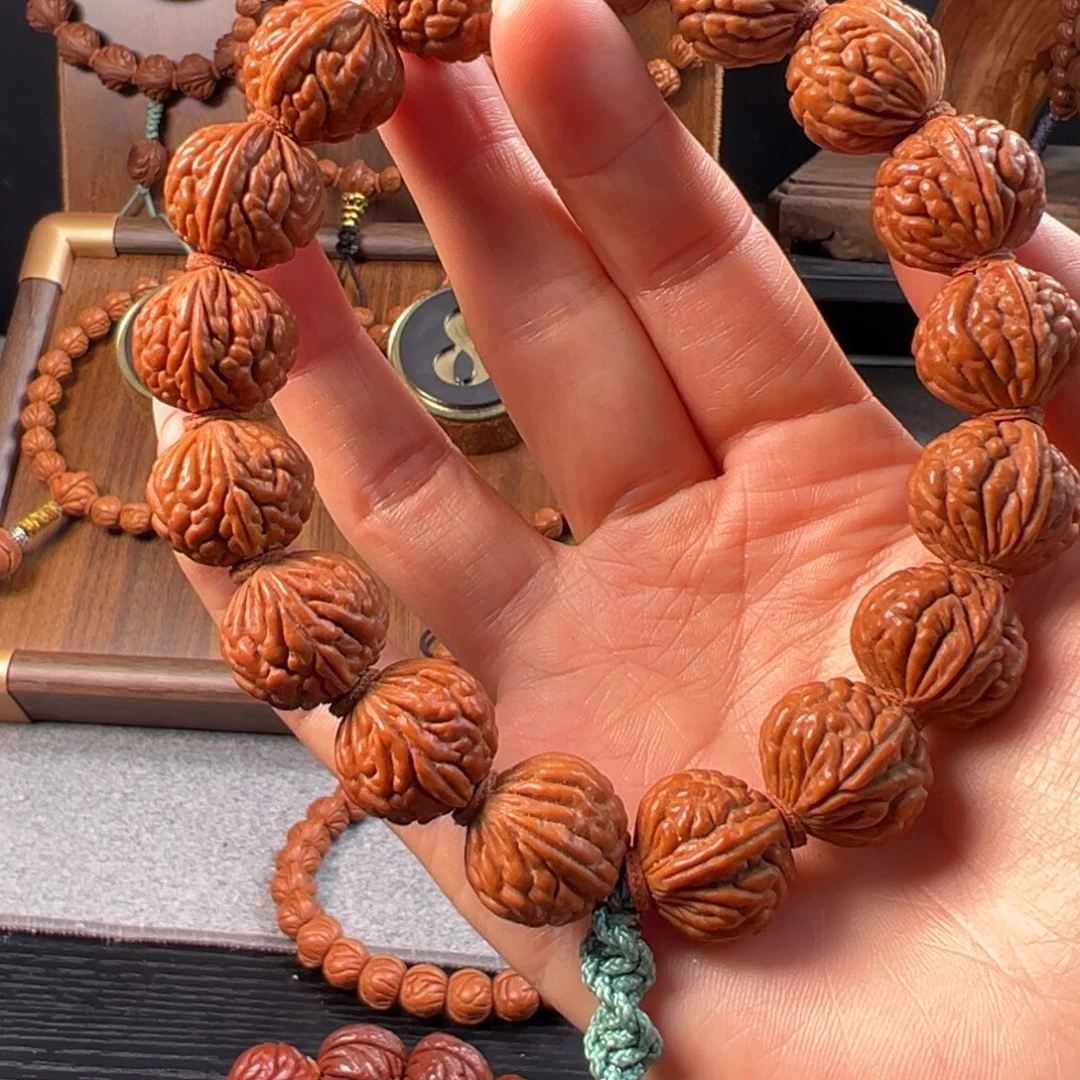 桃核吊坠18野生荔枝