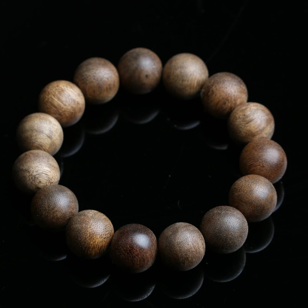 45、、文莱黑棋沉香9分沉手串 15.86克 【天然沉香专场拍卖】