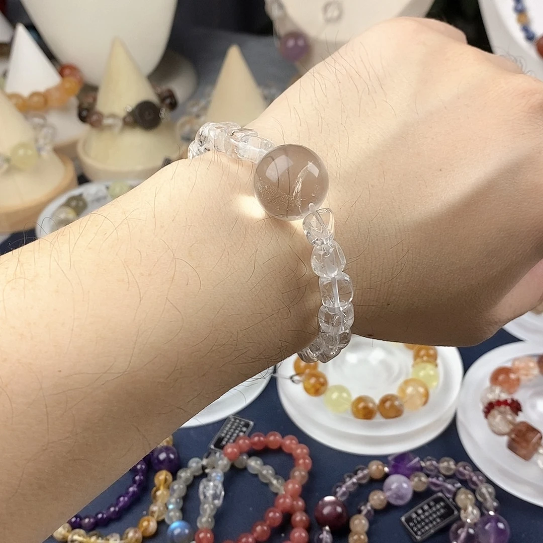 银S925镶嵌手链水晶