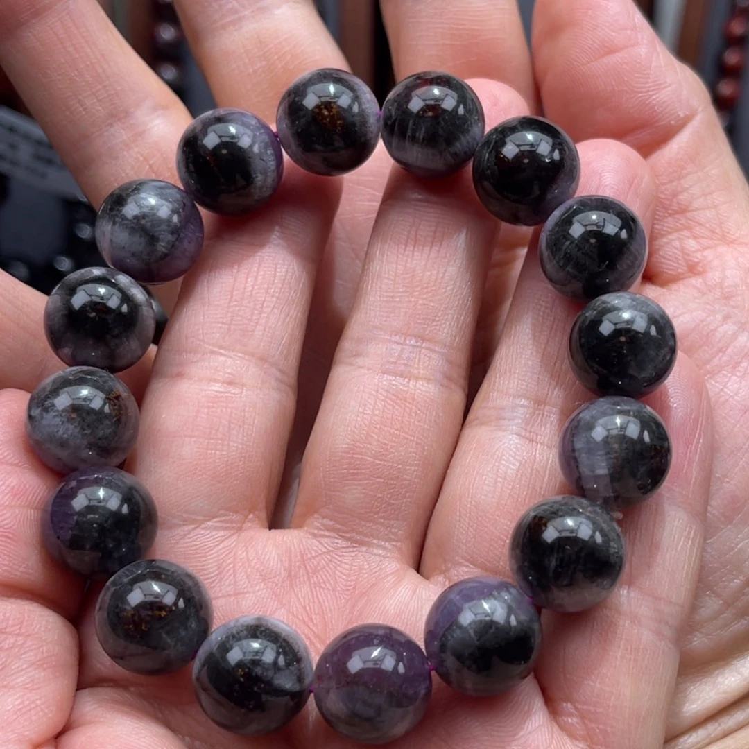 水晶手串未镶嵌上**水极光23天眼手串