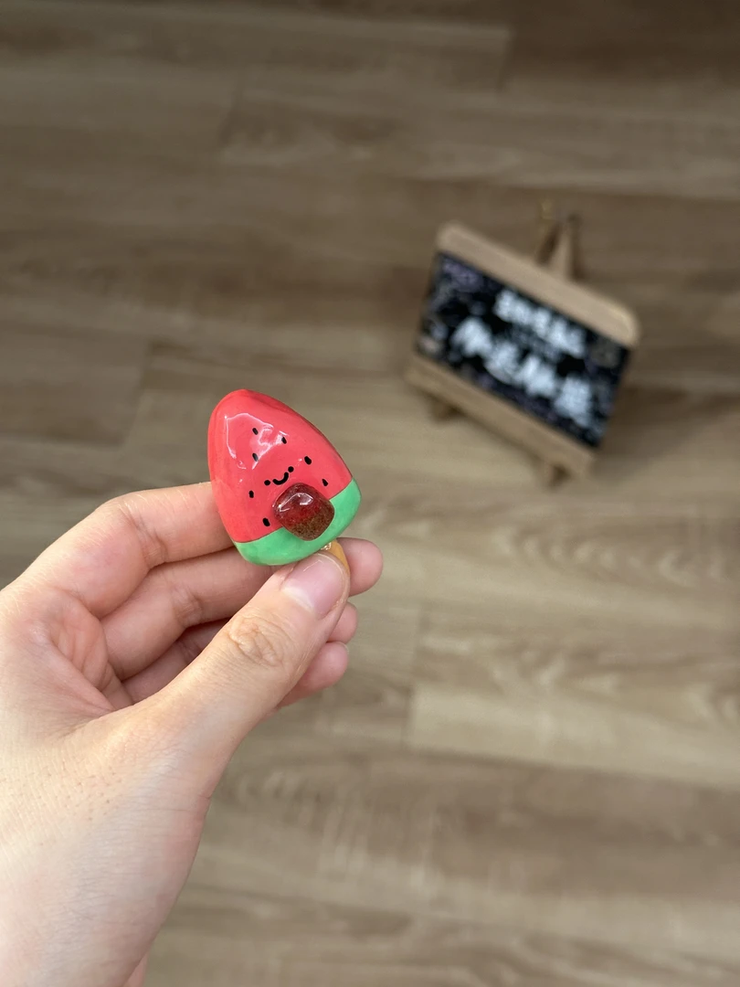 水晶小豆丁可爱西瓜