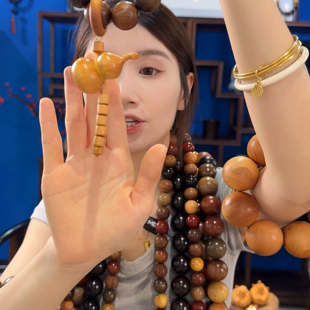 东非黑黄檀（紫光檀）其他2.0多宝珠平安福禄手持