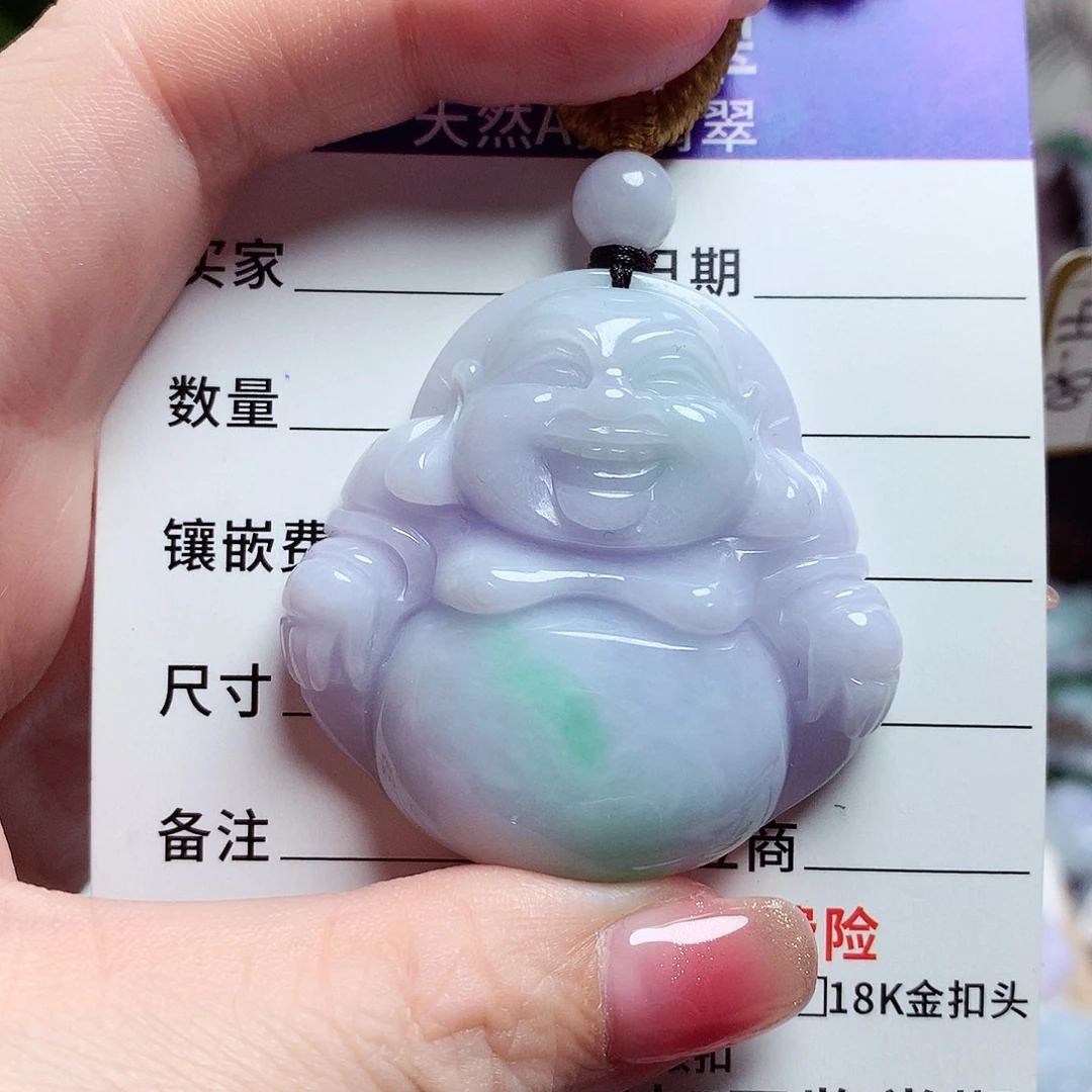 颈饰未镶嵌翡翠佛公22