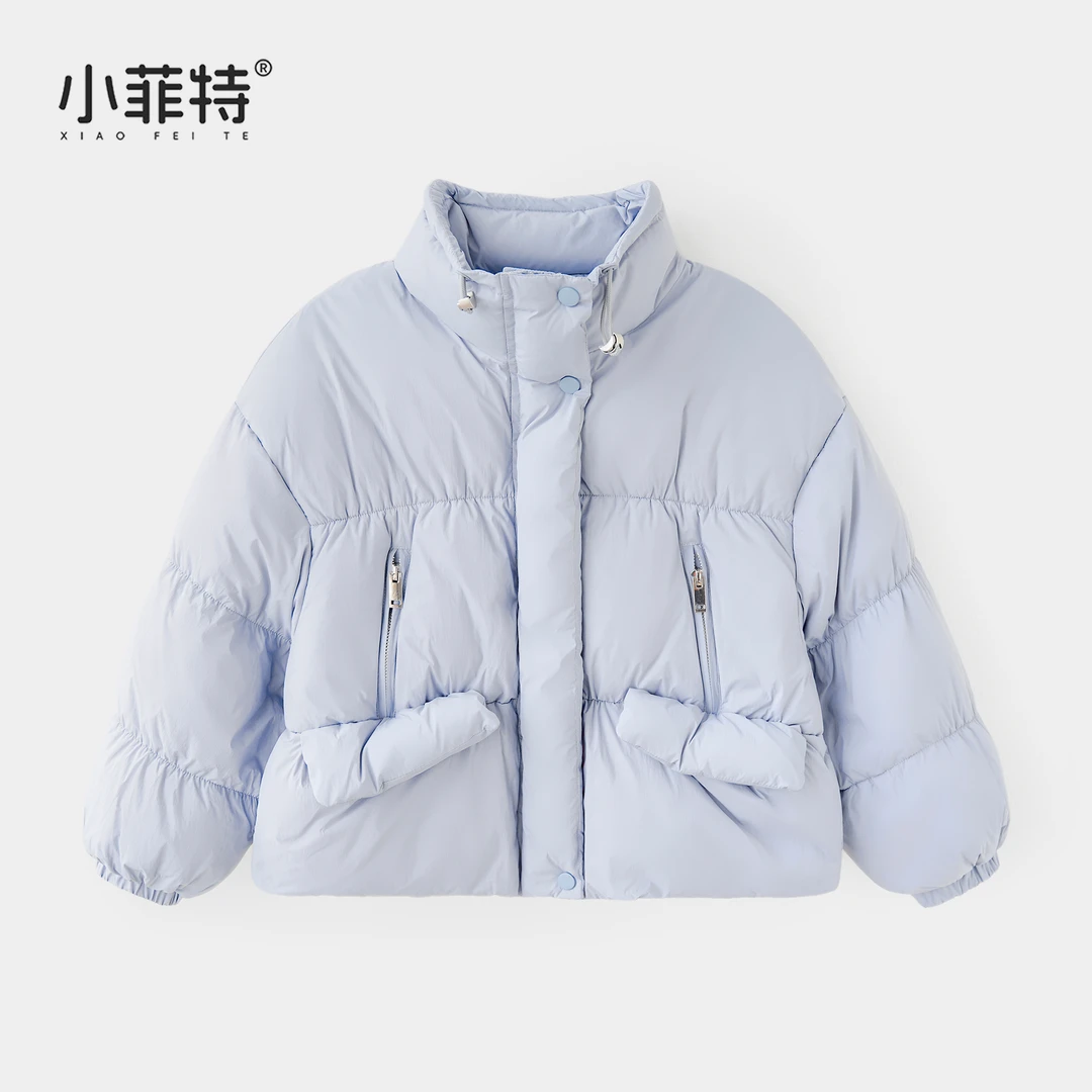 小菲特女童冬加厚新款外套中大童保暖上衣儿童休闲衣服BGYD58001