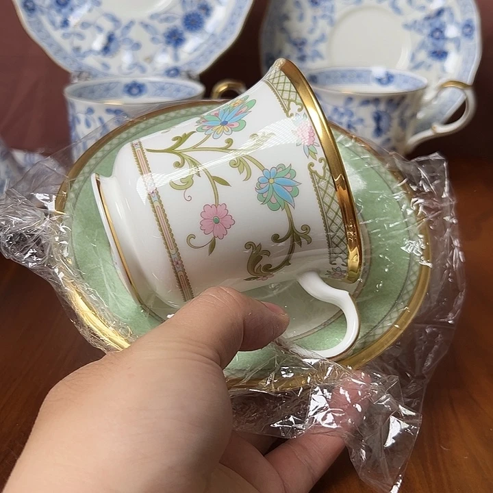 杯日本进口陶瓷杯蝶