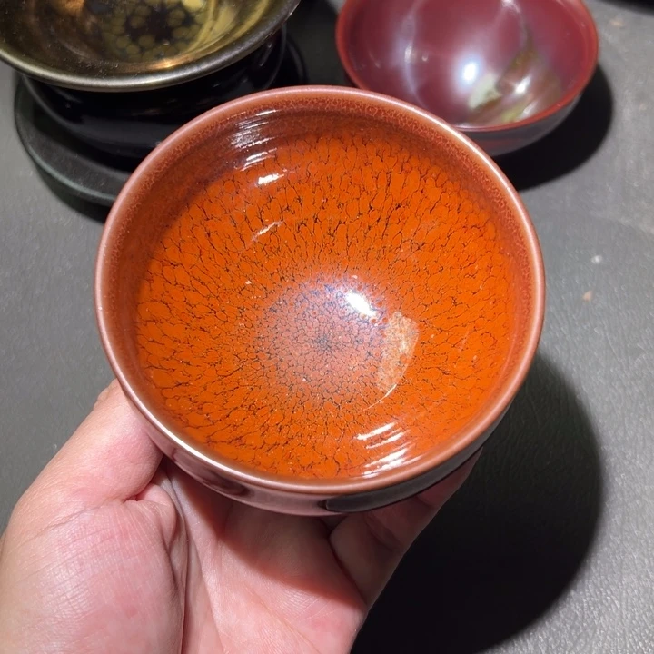 茶盏这个时候才开始准备