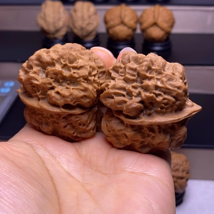 把件文玩核桃上古金蟾80