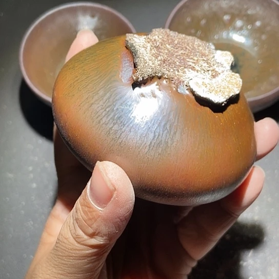 用***4茶盏465 建窑建盏微瑕