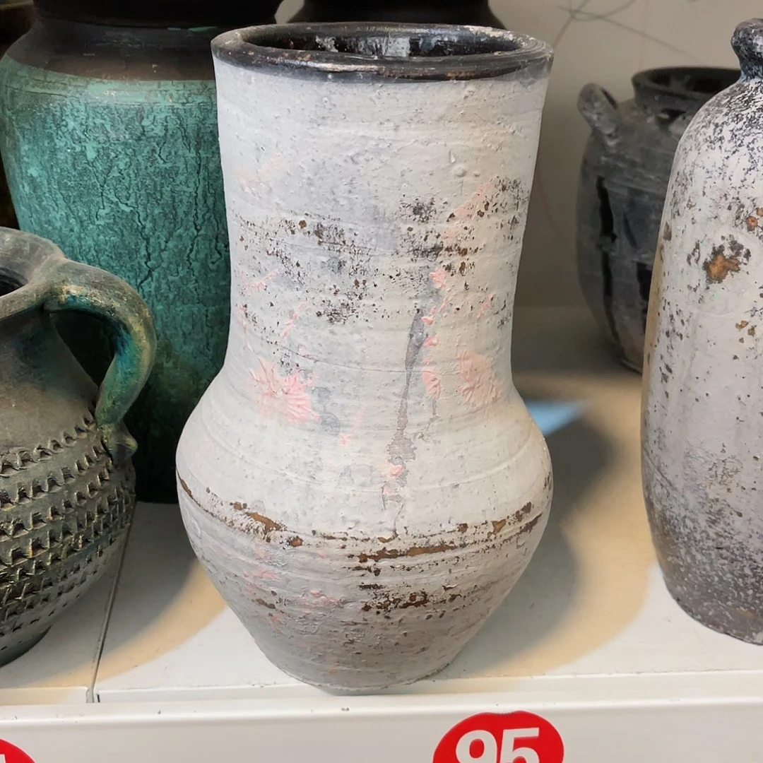 红陶无孔无孔口径11高度23