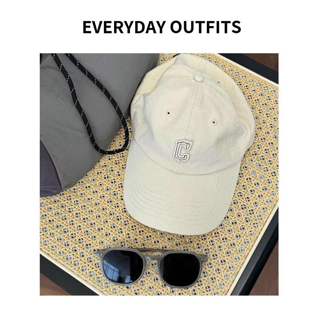 RIDA· C字母棒球帽5E15时尚休闲百搭夏季 25-42
