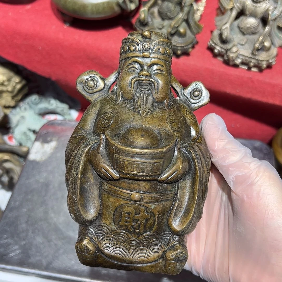 微瑕疵黄铜摆件工艺品